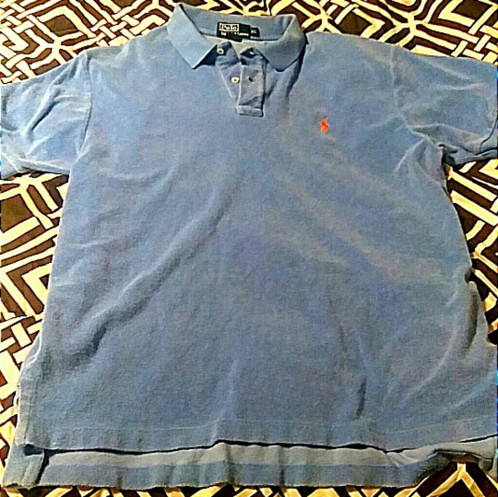 Rare vintage terry Polo Ralph Lauren shirt sz. XL